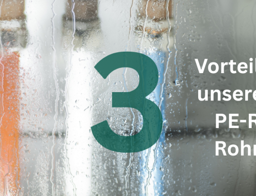 3 Vorteile unserer PE-RT Rohre