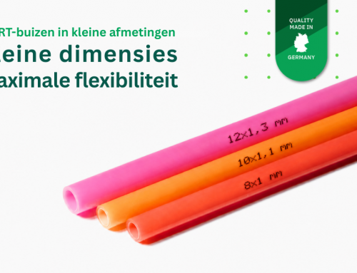 PE-RT-buizen in kleine afmetingen